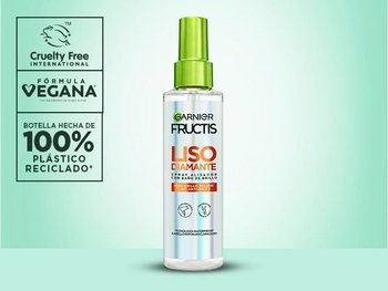 GARNIER, GARNIER FRUCTIS, GARNIER ADIÓS ESPONADO, ADIÓS ESPONJADO, GARNIER FRUCTIS LISO DIAMANTE, LISO DIAMANTE, CABELLO CON FRIZZ, CABELLO ESPONJADO, TRATAMIENTO, FRIZZ, CABELLO SUAVE, CABELLO MANEJABLE