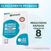 Parches para granos Garnier resultados en 8 horas