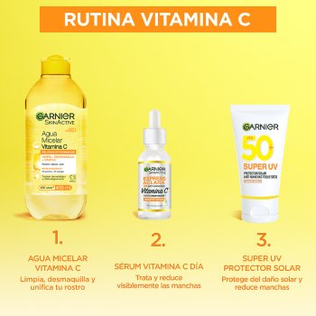 Rutina skincare antimanchas con vitamina C​